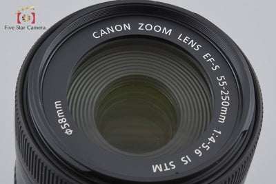 [Used] Canon EF-S 55-250mm f/4-5.6 IS STM