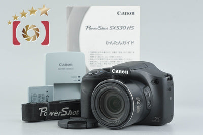 [Used] Canon PowerShot SX530 HS Black Compact Digital Camera