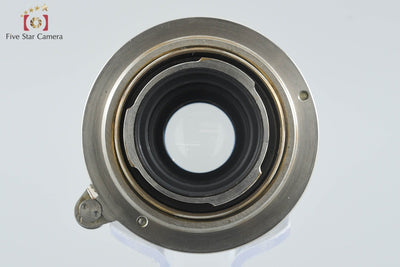【Used】Leica Elmar 50mm f/3.5 Collapsible Nickel L39 Leica Screw Mount