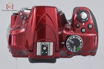 Used Nikon D3300 Red Digital SLR Camera with Low Shutter Count