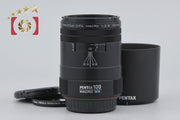 Used: PENTAX smc D FA MACRO 100mm f/2.8 WR