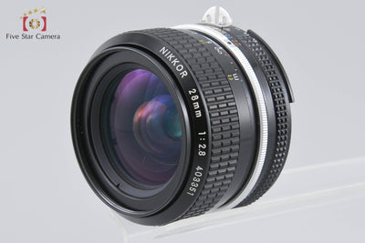 [Used] Nikon Nikkor Ai-S 28mm f/2.8