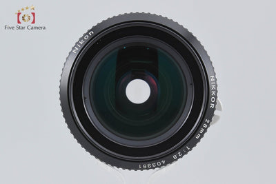 [Used] Nikon Nikkor Ai-S 28mm f/2.8