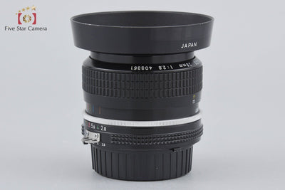 [Used] Nikon Nikkor Ai-S 28mm f/2.8