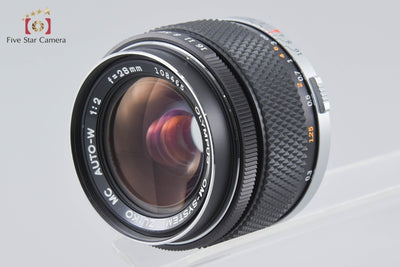[Used] OLYMPUS Olympus ZUIKO MC AUTO-W 28mm f/2 with original box