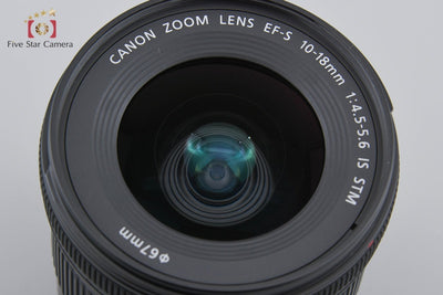 [Used] Canon EF-S 10-18mm f/4.5-5.6 IS STM