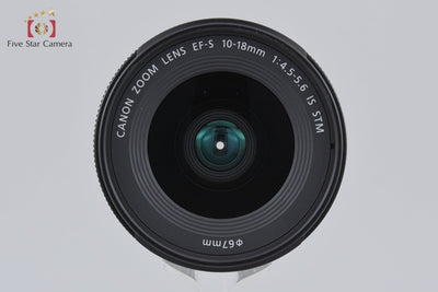 [Used] Canon EF-S 10-18mm f/4.5-5.6 IS STM