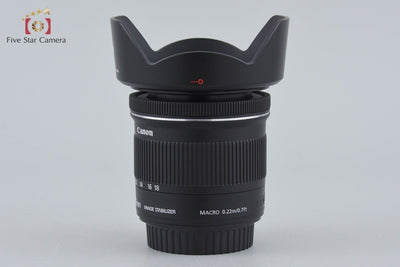 [Used] Canon EF-S 10-18mm f/4.5-5.6 IS STM