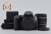 [Used] Canon EOS Kiss X10 EF-S 18-55 IS STM Lens Kit Black