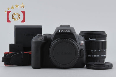 [Used] Canon EOS Kiss X10 EF-S 18-55 IS STM Lens Kit Black