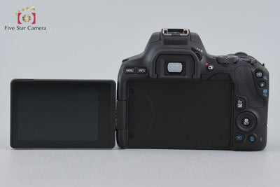 [Used] Canon EOS Kiss X10 EF-S 18-55 IS STM Lens Kit Black