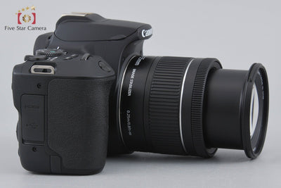[Used] Canon EOS Kiss X10 EF-S 18-55 IS STM Lens Kit Black
