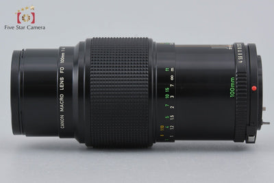 [Used] Canon New FD 100mm f/4 MACRO