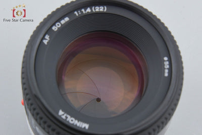 [Used] MINOLTA AF 50mm f/1.4 New