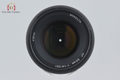 [Used] MINOLTA AF 50mm f/1.4 New