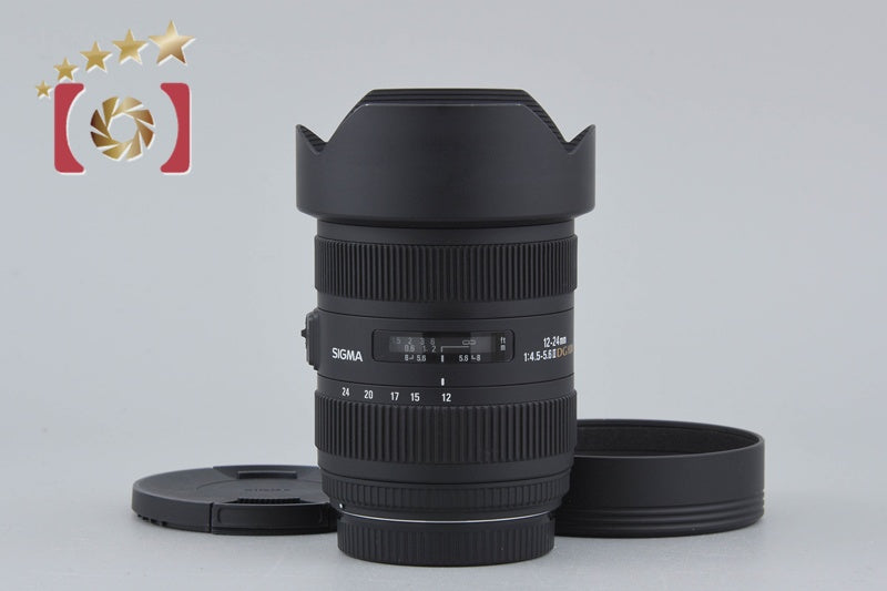 【中古】SIGMA シグマ 12-24mm f/4.5-5.6 II DG HSM キヤノン用