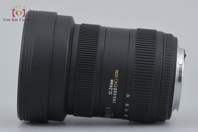 【中古】SIGMA シグマ 12-24mm f/4.5-5.6 II DG HSM キヤノン用