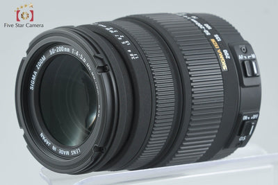【中古】SIGMA シグマ 50-200mm f/4-5.6 DC OS HSM ペンタックス用