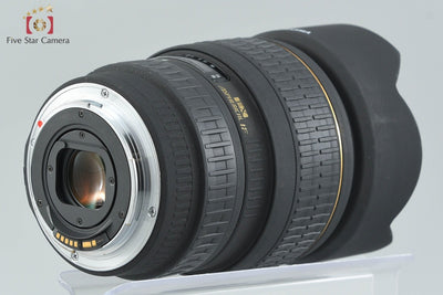 【中古】SIGMA シグマ 15-30mm f/3.5-4.5 EX DG Aspherical IF キヤノン用