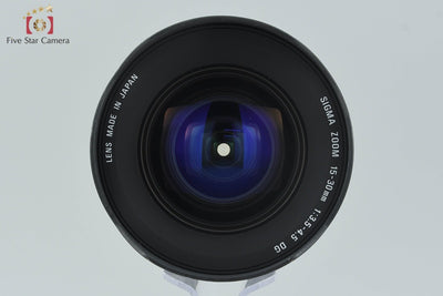 【中古】SIGMA シグマ 15-30mm f/3.5-4.5 EX DG Aspherical IF キヤノン用