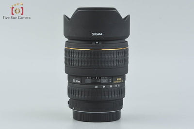 【中古】SIGMA シグマ 15-30mm f/3.5-4.5 EX DG Aspherical IF キヤノン用