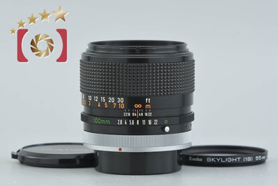 [Used] Canon FD 100mm f/2.8 S.S.C.