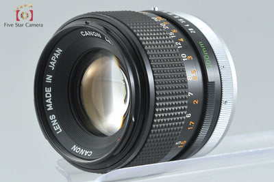 [Used] Canon FD 100mm f/2.8 S.S.C.