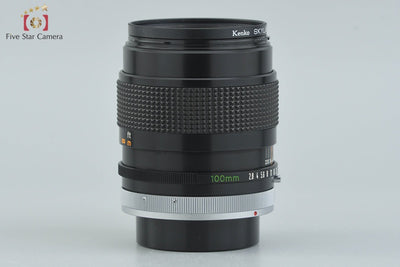 [Used] Canon FD 100mm f/2.8 S.S.C.