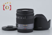 [Used] Panasonic LUMIX G VARIO 14-45mm f/3.5-5.6 ASPH. MEGA O.I.S. H-FS014045