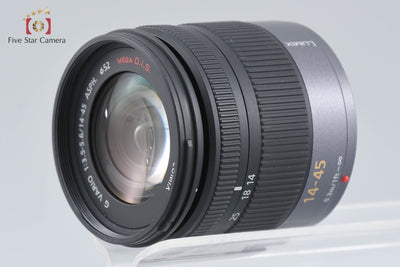 [Used] Panasonic LUMIX G VARIO 14-45mm f/3.5-5.6 ASPH. MEGA O.I.S. H-FS014045