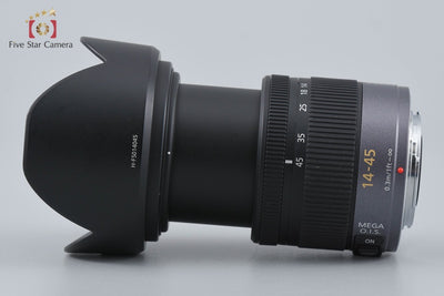 [Used] Panasonic LUMIX G VARIO 14-45mm f/3.5-5.6 ASPH. MEGA O.I.S. H-FS014045