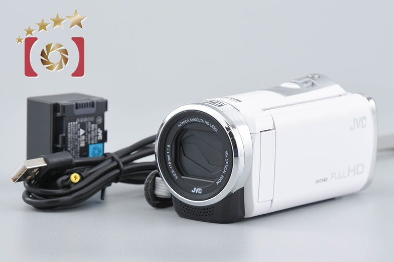 [Used] JVC Kenwood Everio GZ-HM155 White Digital Video Camera