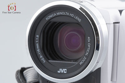 [Used] JVC Kenwood Everio GZ-HM155 White Digital Video Camera