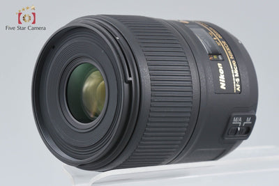 [Used] Nikon AF-S MICRO NIKKOR 60mm f/2.8 G ED