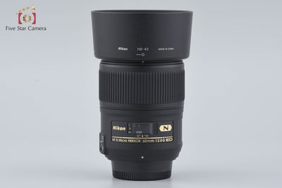 [Used] Nikon AF-S MICRO NIKKOR 60mm f/2.8 G ED