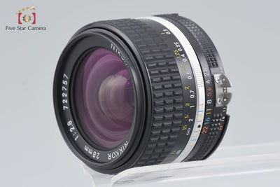 [Used] Nikon Nikkor Ai-S 28mm f/2.8