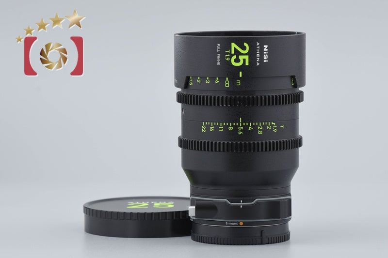 Used: NiSi Athena Prime Lens 25mm T1.9 for Sony E-mount