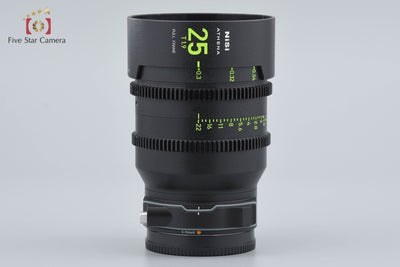 Used: NiSi Athena Prime Lens 25mm T1.9 for Sony E-mount