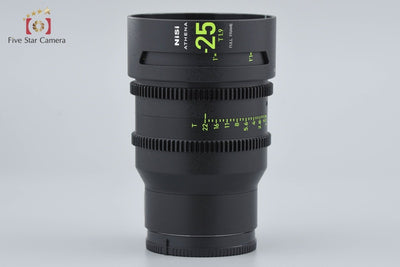 Used: NiSi Athena Prime Lens 25mm T1.9 for Sony E-mount