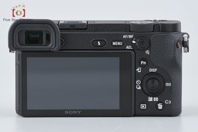 【Used】SONY α6500 ILCE-6500 Black Mirrorless Interchangeable Lens Camera, Low Shutter Count, With Original Box