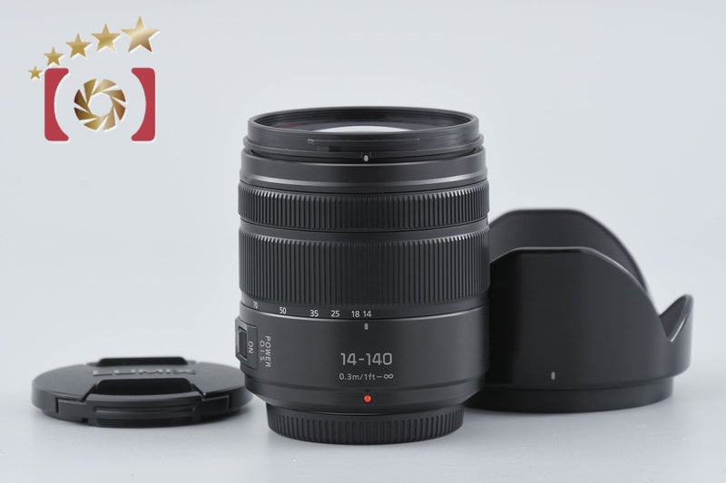 [Used] Panasonic LUMIX G VARIO 14-140mm f/3.5-5.6 ASPH. POWER O.I.S. Black H-FS14140