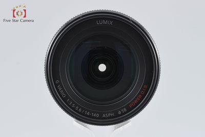 [Used] Panasonic LUMIX G VARIO 14-140mm f/3.5-5.6 ASPH. POWER O.I.S. Black H-FS14140