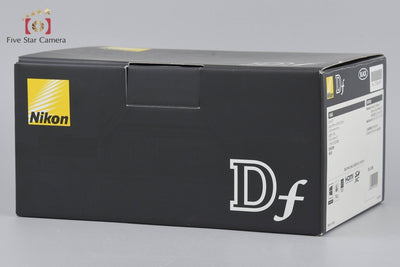 [Used] Nikon Df Black Digital SLR Camera with Original Box