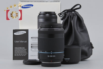 [Used] SAMSUNG Samsung NX 50-200mm f/4-5.6 ED OIS i-Function Black with original box