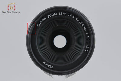 [Used] Canon EF-S 55-250mm f/4-5.6 IS II