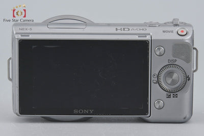 [Used] Sony α NEX-5 Zoom Lens Kit Silver