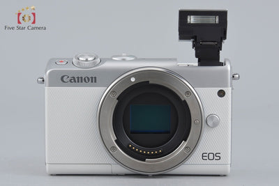 [Used] Canon EOS M100 EF-M 15-45 IS STM Lens Kit White