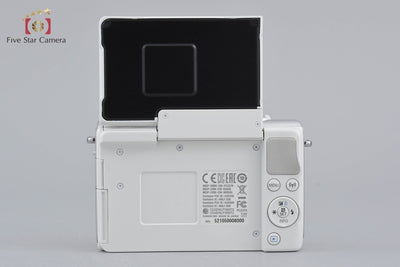 [Used] Canon EOS M100 EF-M 15-45 IS STM Lens Kit White
