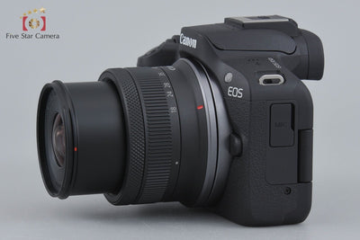 [Used] Canon EOS R50 RF-S 18-45 IS STM Lens Kit Black - Low Shutter Count