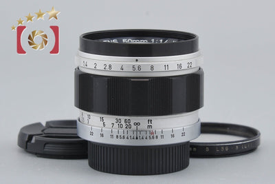[Used] Canon 50mm f/1.4 L39 Leica Screw Mount